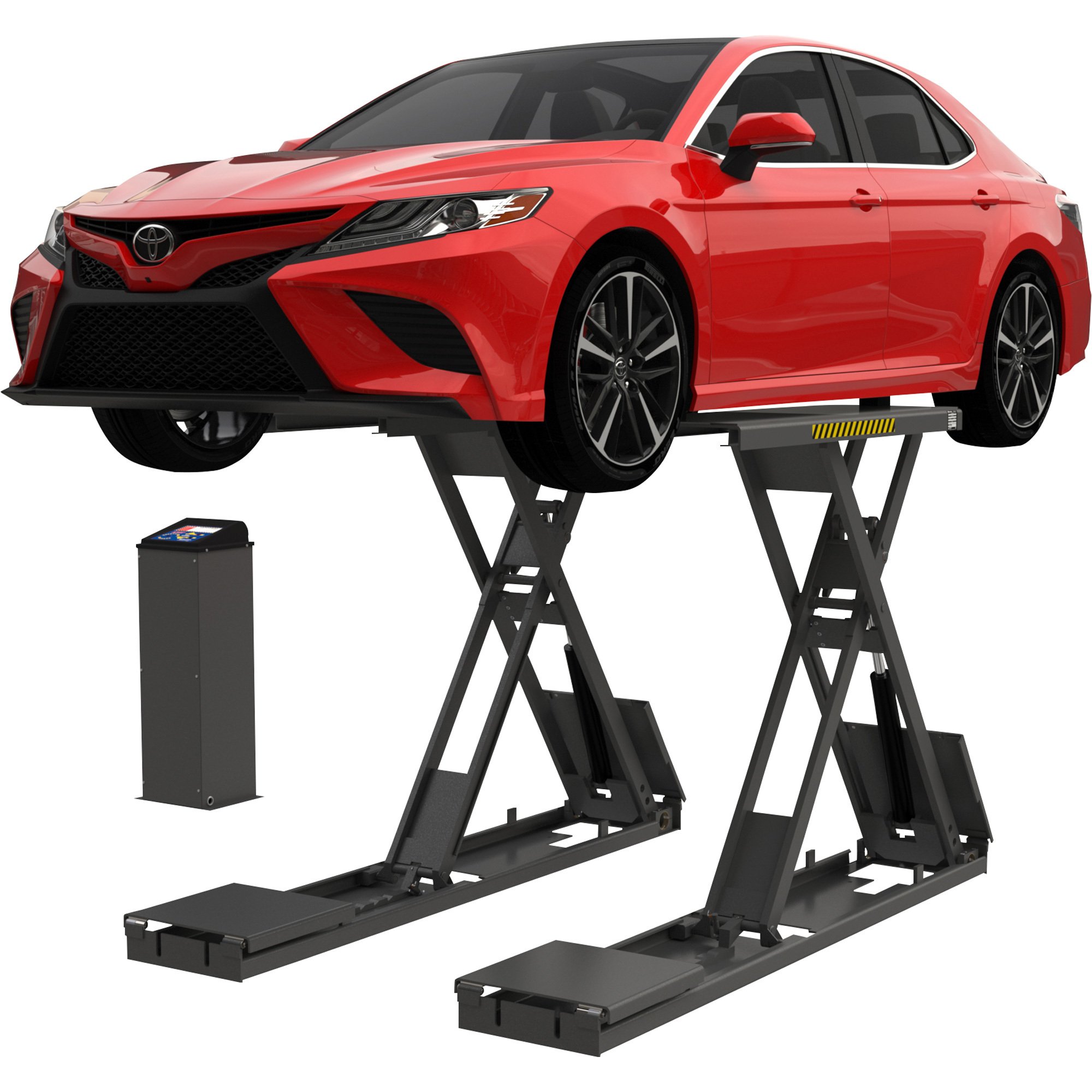 BendPak Flush-Mount Full-Rise Scissor Lift — 7000-Lb.Capacity, Model# SP-7XLF
